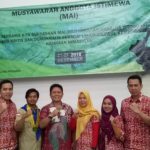 Mahasiswa Kehutanan Universitas Lampung melaksanakan Kegiatan Musyawarah Anggota Istimewa (MAI)